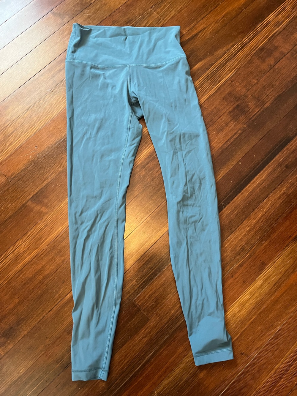 Lululemon High-Waist Teal Active Leggings